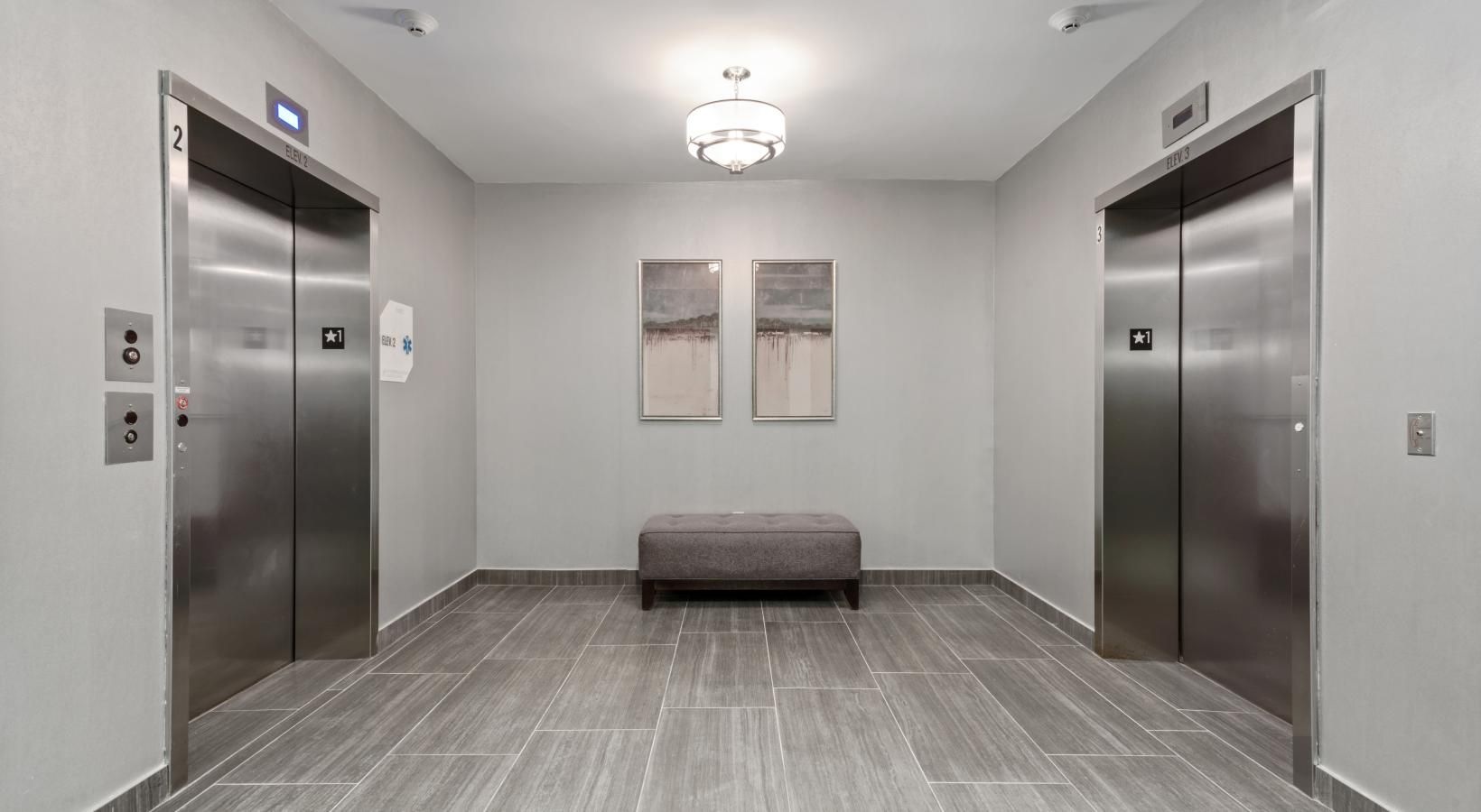 The essence of exceptional living an elevator hallway